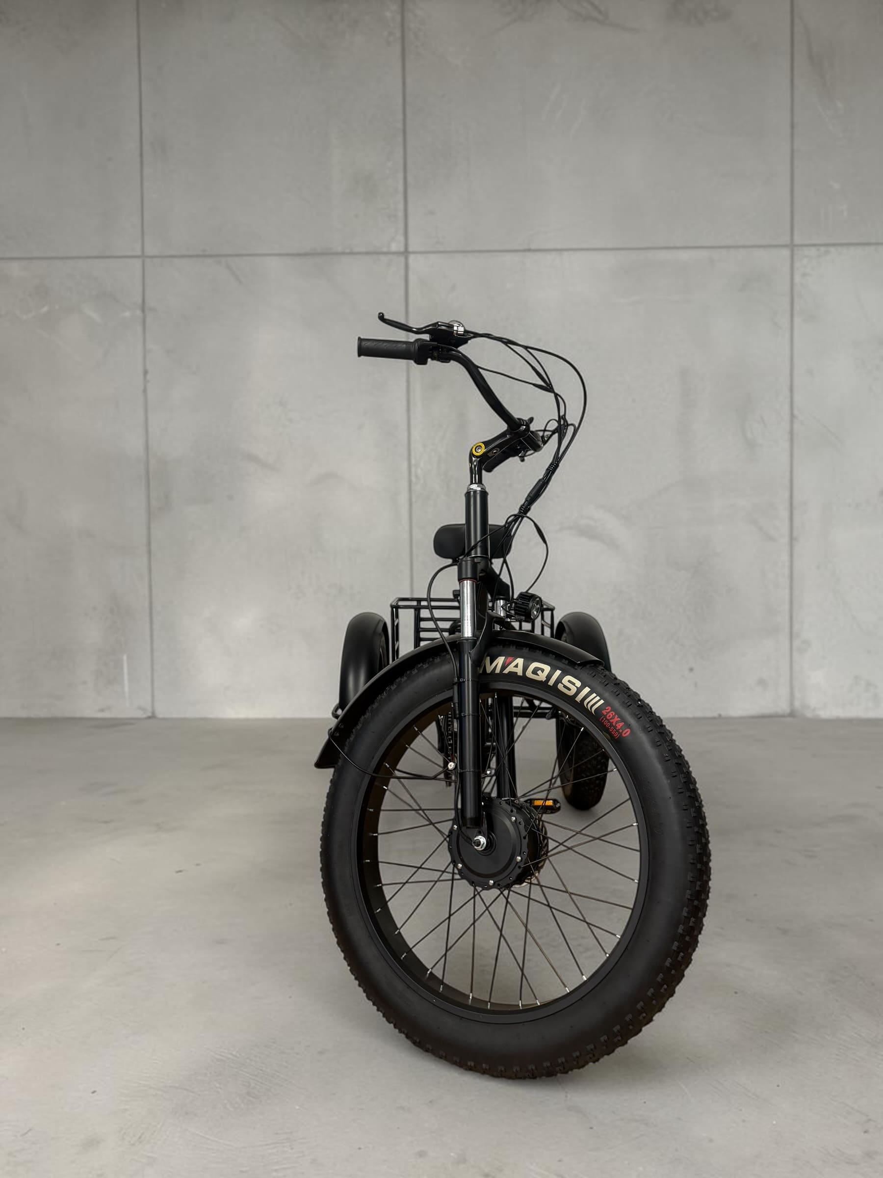 Rower trójkołowy elektryczny Fatbike – customowy | 250W | 48V 20Ah | powystawowy - obrazek 3
