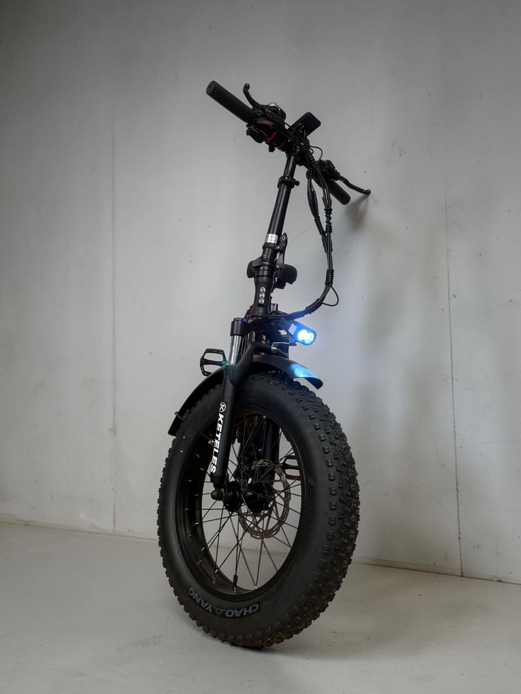 Keteles KF9 48V 35Ah 1000W – składany rower elektryczny FAT BIKE – powystawowy - obrazek 3